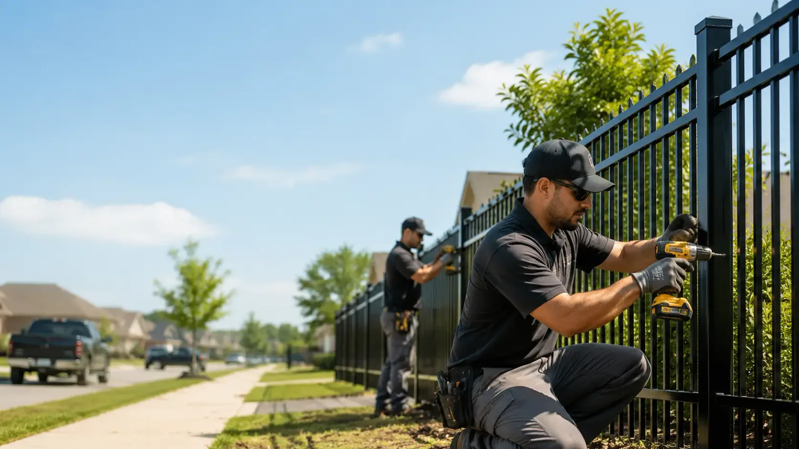 Metal Fence Installation in Germantown, TN